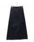BURBERRY LONDON（バーバリーロンドン）の古着「ラップスカート」｜ブラック