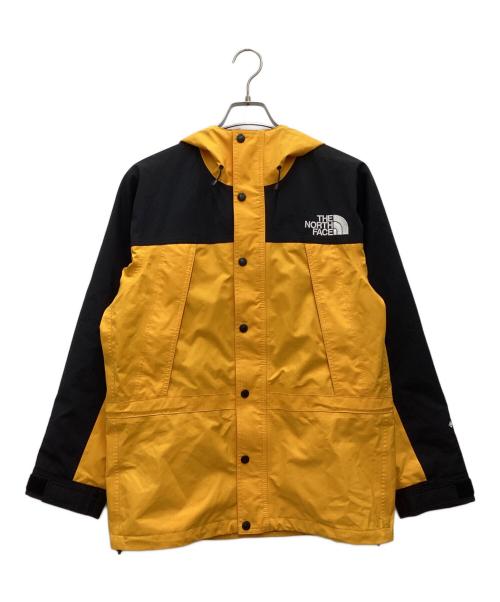 THE NORTH FACE（ザ ノース フェイス）THE NORTH FACE (ザ ノース フェイス) マウンテンライトジャケット ブラック×イエロー サイズ:SIZE Sの古着・服飾アイテム