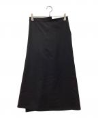 Y'sワイズ）の古着「スカート」｜ブラック