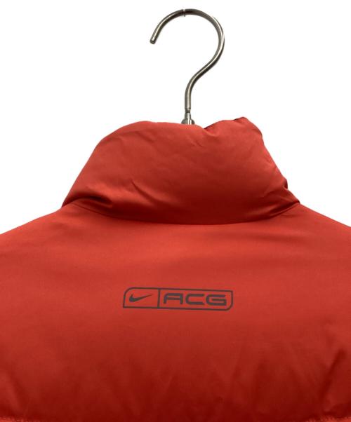 NIKE ACG（ナイキエーシージー）NIKE ACG (ナイキエーシージー) ダウンジャケット レッド サイズ:SIZE Mの古着・服飾アイテム