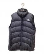 THE NORTH FACEザ ノース フェイス）の古着「ACONCAGUA VEST ダウンジャケット」｜ブラック
