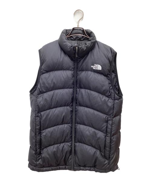 THE NORTH FACE（ザ ノース フェイス）THE NORTH FACE (ザ ノース フェイス) ACONCAGUA VEST ダウンジャケット ブラック サイズ:SIZE XLの古着・服飾アイテム