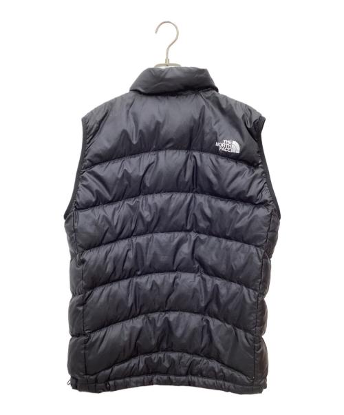THE NORTH FACE（ザ ノース フェイス）THE NORTH FACE (ザ ノース フェイス) ACONCAGUA VEST ダウンジャケット ブラック サイズ:SIZE XLの古着・服飾アイテム