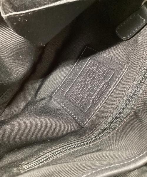 COACH（コーチ）COACH (コーチ) ショルダーバッグ シグネチャー ブラックの古着・服飾アイテム