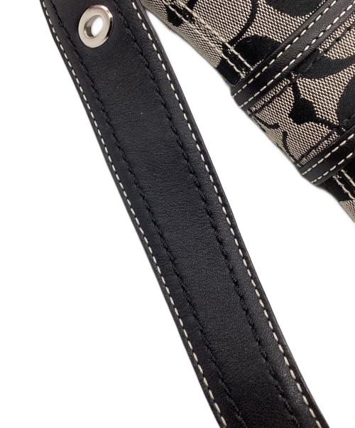 COACH（コーチ）COACH (コーチ) ショルダーバッグ シグネチャー ブラックの古着・服飾アイテム