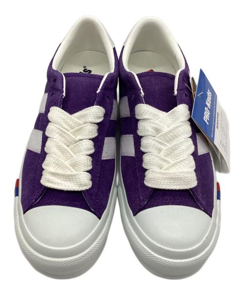 PRO-Keds（プロケッズ）PRO-Keds (プロケッズ) ローカットスニーカー タグ付 パープル サイズ:SIZE 5.5の古着・服飾アイテム