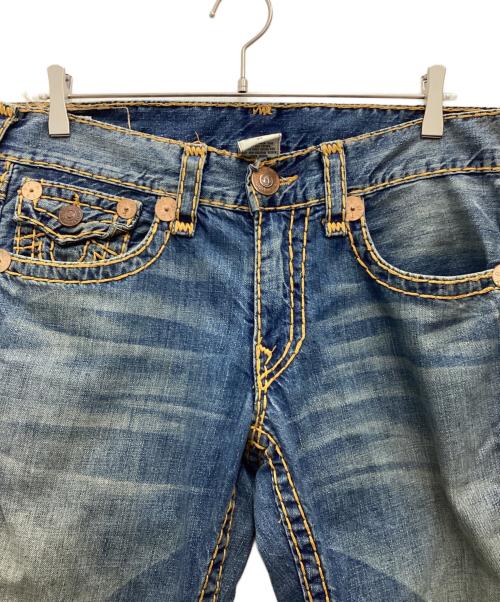 TRUE RELIGION（トゥルー レリジョン）TRUE RELIGION (トゥルー レリジョン) デニムパンツ インディゴ サイズ:SIZE 83.5cmの古着・服飾アイテム
