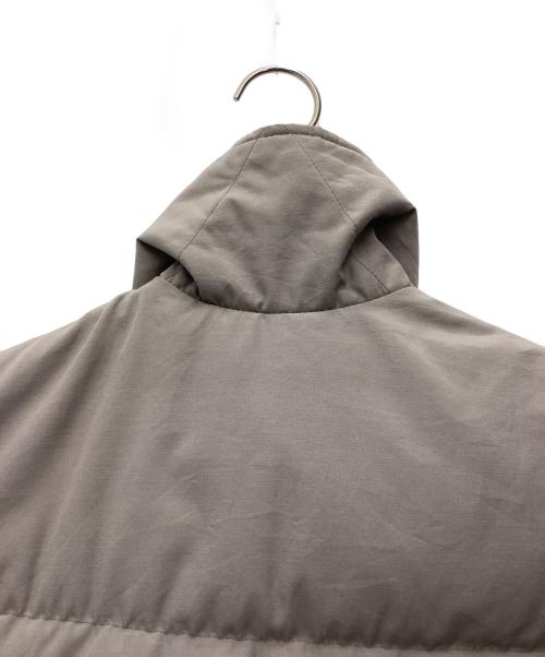 Schott（ショット）Schott (ショット) ダウンベスト グレー×ブラウン サイズ:SIZE Mの古着・服飾アイテム