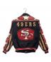NFL (ナショナル・フットボール・リーグ) リバーシブルレザージャケット 90s ブラック×レッド サイズ:SIZE S：10000円