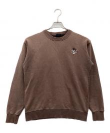 stussy（ステューシー）の古着「クルーネックスウェット MADE IN USA 90後期 」｜ネイビー