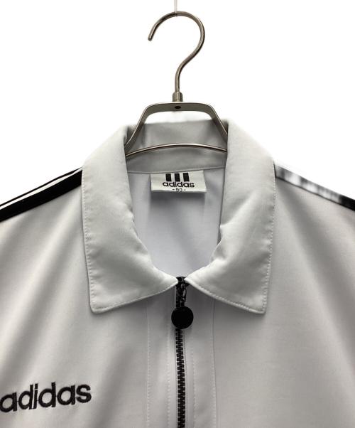 adidas（アディダス）adidas (アディダス) トラックジャケット 韓国製 90s ホワイト サイズ:SIZE Lの古着・服飾アイテム