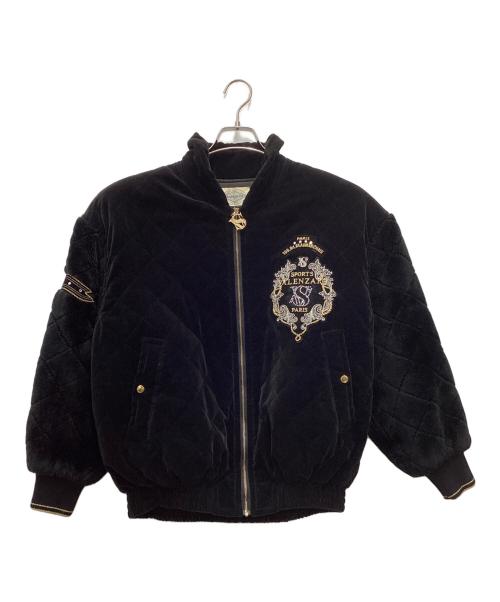 VALENZA PO（バレンザポ―）VALENZA PO (バレンザポ―) ブルゾン 90s ブラック サイズ:SIZE Mの古着・服飾アイテム