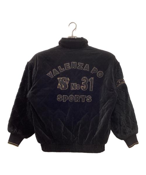VALENZA PO（バレンザポ―）VALENZA PO (バレンザポ―) ブルゾン 90s ブラック サイズ:SIZE Mの古着・服飾アイテム