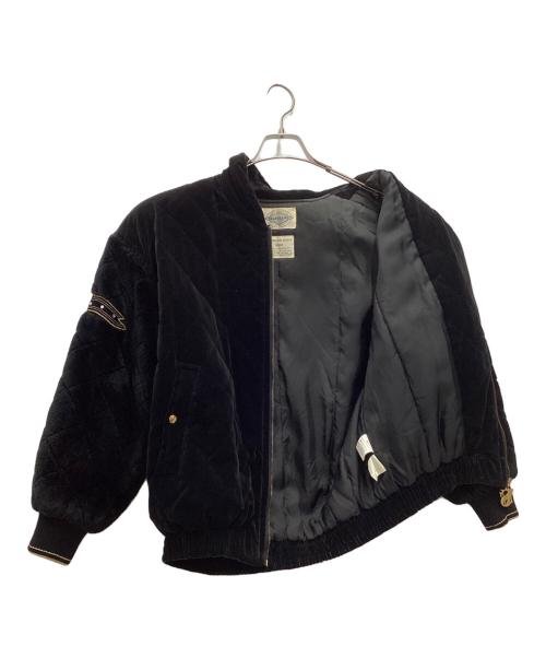 VALENZA PO（バレンザポ―）VALENZA PO (バレンザポ―) ブルゾン 90s ブラック サイズ:SIZE Mの古着・服飾アイテム