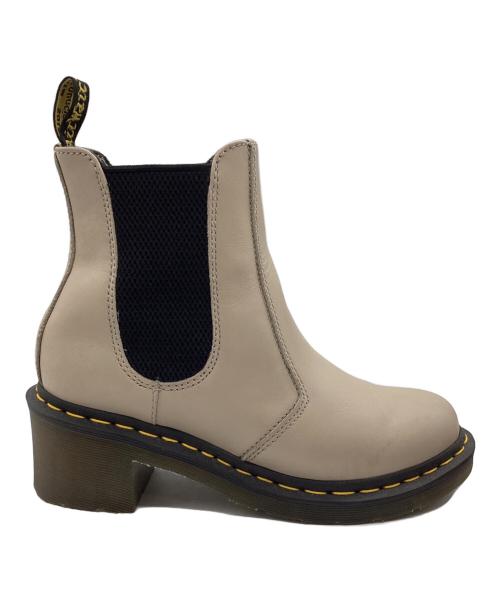 Dr.Martens（ドクターマーチン）Dr.Martens (ドクターマーチン) サイドゴアブーツ ベージュ サイズ:SIZE US7の古着・服飾アイテム