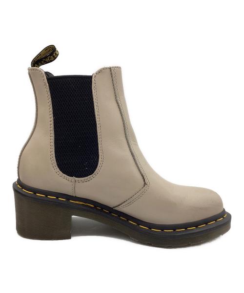 Dr.Martens（ドクターマーチン）Dr.Martens (ドクターマーチン) サイドゴアブーツ ベージュ サイズ:SIZE US7の古着・服飾アイテム