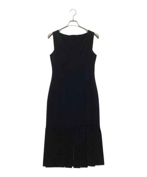 MaxMara（マックスマーラ）MaxMara (マックスマーラ) ノースリーブワンピース ブラック サイズ:SIZE 40の古着・服飾アイテム