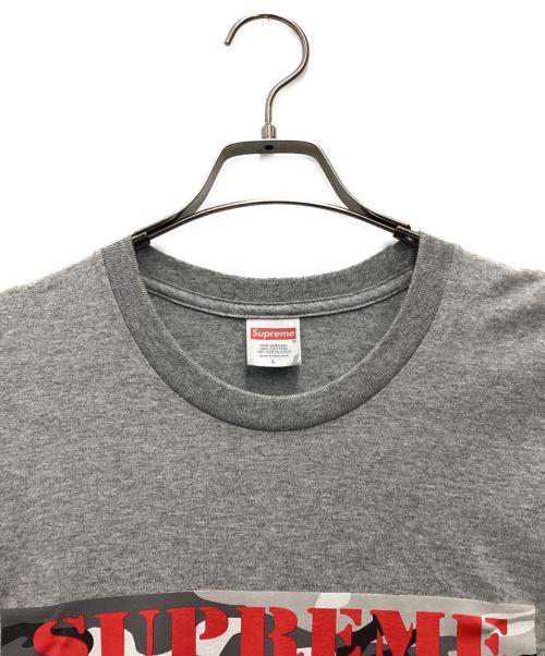 SUPREME（シュプリーム）Supreme (シュプリーム) 半袖カットソー グレー サイズ:SIZE Lの古着・服飾アイテム