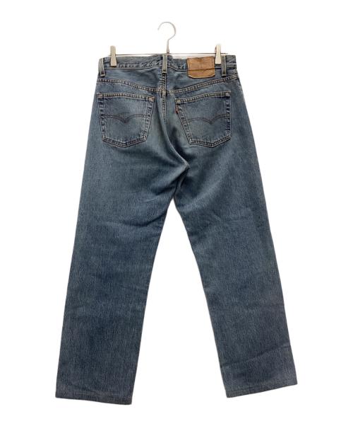 LEVI'S（リーバイス）LEVI'S (リーバイス) デニムパンツ USA製 ボタンフライ 90s ボタン裏553 501 スカイブルー サイズ:SIZE 83.5cm (W33)の古着・服飾アイテム