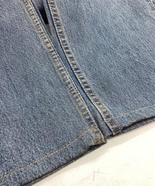 LEVI'S（リーバイス）LEVI'S (リーバイス) デニムパンツ USA製 ボタンフライ 90s ボタン裏553 501 スカイブルー サイズ:SIZE 83.5cm (W33)の古着・服飾アイテム