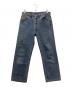 LEVI'S（リーバイス）の古着「デニムパンツ USA製 ボタンフライ 90s ボタン裏553 501」｜スカイブルー
