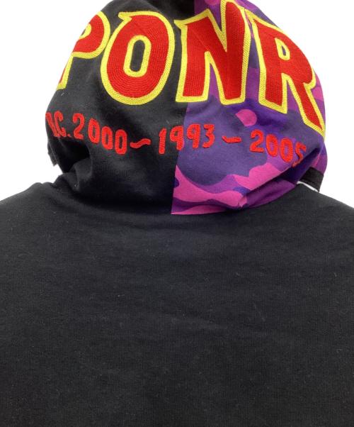 A BATHING APE（ア ベイシング エイプ）A BATHING APE (ア ベイシング エイプ) A BATHING APE Shark Full Zip ジップパーカー ブラック サイズ:SIZE XLの古着・服飾アイテム