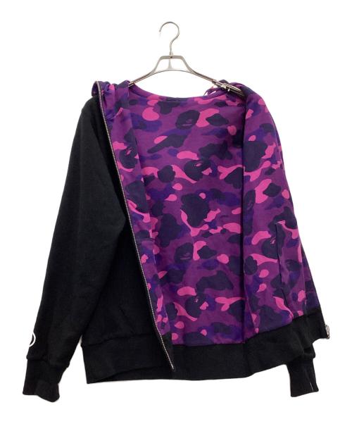 A BATHING APE（ア ベイシング エイプ）A BATHING APE (ア ベイシング エイプ) A BATHING APE Shark Full Zip ジップパーカー ブラック サイズ:SIZE XLの古着・服飾アイテム