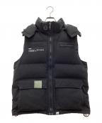 Aape BY A BATHING APEエーエイプ バイ アベイシングエイプ）の古着「ダウンベスト」｜ブラック