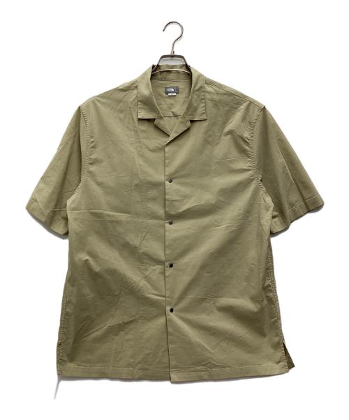 THE NORTH FACE（ザ ノース フェイス）THE NORTH FACE (ザ ノース フェイス) オープンカラーシャツ ベージュ サイズ:SIZE XLの古着・服飾アイテム