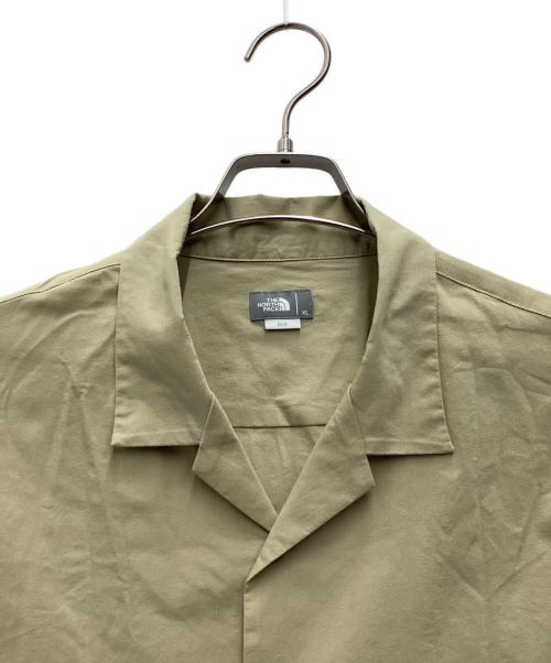 THE NORTH FACE（ザ ノース フェイス）THE NORTH FACE (ザ ノース フェイス) オープンカラーシャツ ベージュ サイズ:SIZE XLの古着・服飾アイテム