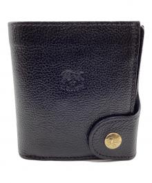 IL BISONTE（イル ビゾンテ）の古着「2つ折り財布」｜ブラック