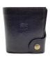 IL BISONTE（イル ビゾンテ）の古着「2つ折り財布」｜ブラック