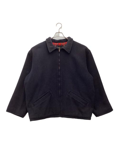 A Montana GARMENT（-）A Montana GARMENT (-) ウールジャケット 推定70S～80S ブラック サイズ:SIZE 40の古着・服飾アイテム