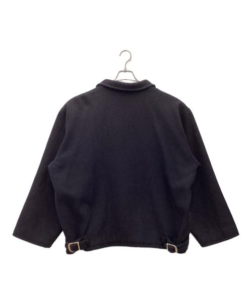 A Montana GARMENT（-）A Montana GARMENT (-) ウールジャケット 推定70S～80S ブラック サイズ:SIZE 40の古着・服飾アイテム