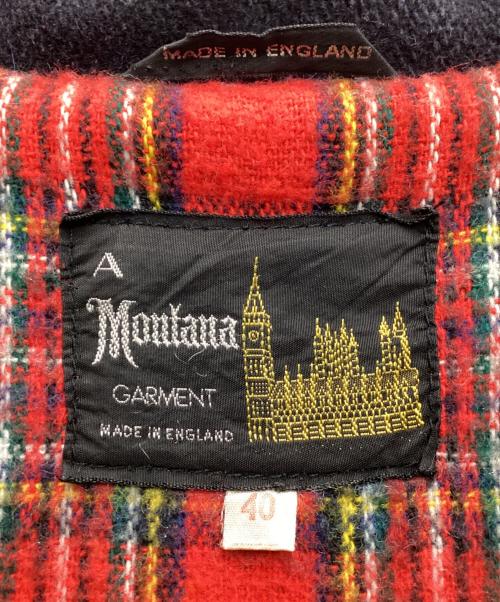 A Montana GARMENT（-）A Montana GARMENT (-) ウールジャケット 推定70S～80S ブラック サイズ:SIZE 40の古着・服飾アイテム