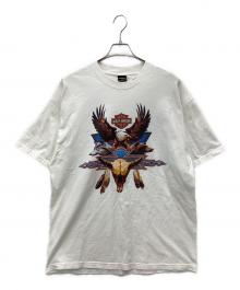 HARLEY-DAVIDSON（ハーレーダビッドソン）の古着「半袖カットソー」｜ホワイト