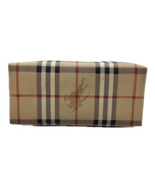 BURBERRY LONDON（バーバリーロンドン）BURBERRY LONDON (バーバリーロンドン) ハンドバッグ ノバチェック ベージュの古着・服飾アイテム