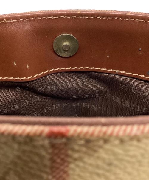 BURBERRY LONDON（バーバリーロンドン）BURBERRY LONDON (バーバリーロンドン) ハンドバッグ ノバチェック ベージュの古着・服飾アイテム