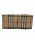 中古・古着 BURBERRY LONDON (バーバリーロンドン) ハンドバッグ ノバチェック ベージュ：12000円
