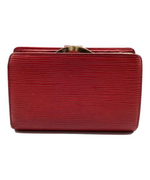 LOUIS VUITTON（ルイ ヴィトン）LOUIS VUITTON (ルイ ヴィトン) 2つ折り財布 エピ レッドの古着・服飾アイテム