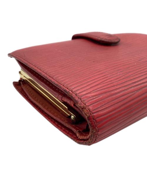LOUIS VUITTON（ルイ ヴィトン）LOUIS VUITTON (ルイ ヴィトン) 2つ折り財布 エピ レッドの古着・服飾アイテム