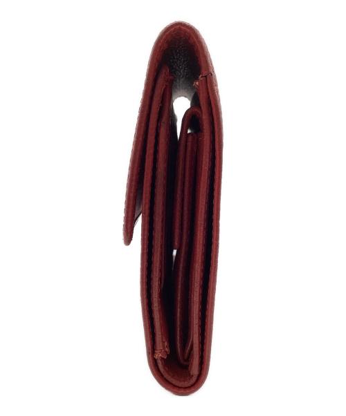 LOUIS VUITTON（ルイ ヴィトン）LOUIS VUITTON (ルイ ヴィトン) ポルトトレゾール エテュイパピエ 3つ折り財布 エピ レッドの古着・服飾アイテム