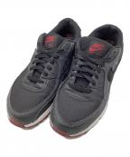 NIKEナイキ）の古着「エアマックス 90 'Anthracite Team Red」｜ブラック