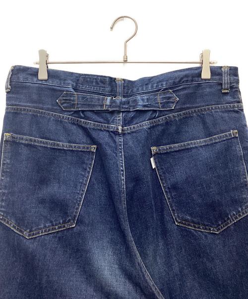 Graphpaper（グラフペーパー）Graphpaper (グラフペーパー) デニムワイドパンツ インディゴ サイズ:SIZE 00の古着・服飾アイテム
