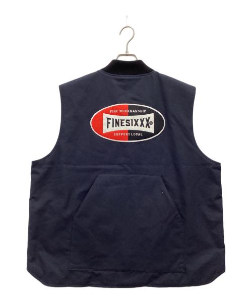 FINESIXXX（ファインシックス）FINESIXXX (ファインシックス) ダックベスト ネイビー サイズ:SIZE 不明の古着・服飾アイテム