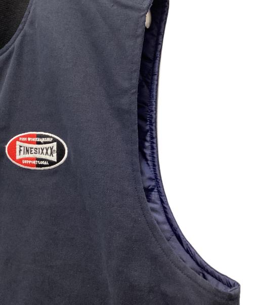 FINESIXXX（ファインシックス）FINESIXXX (ファインシックス) ダックベスト ネイビー サイズ:SIZE 不明の古着・服飾アイテム
