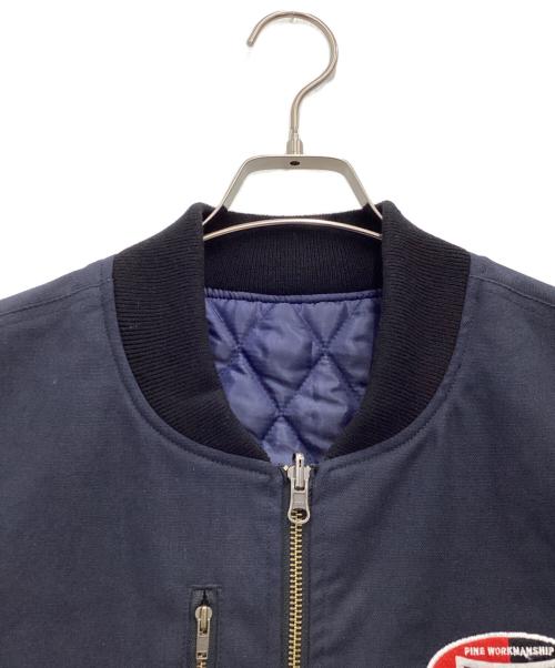 FINESIXXX（ファインシックス）FINESIXXX (ファインシックス) ダックベスト ネイビー サイズ:SIZE 不明の古着・服飾アイテム