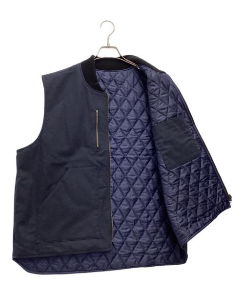 FINESIXXX（ファインシックス）FINESIXXX (ファインシックス) ダックベスト ネイビー サイズ:SIZE 不明の古着・服飾アイテム