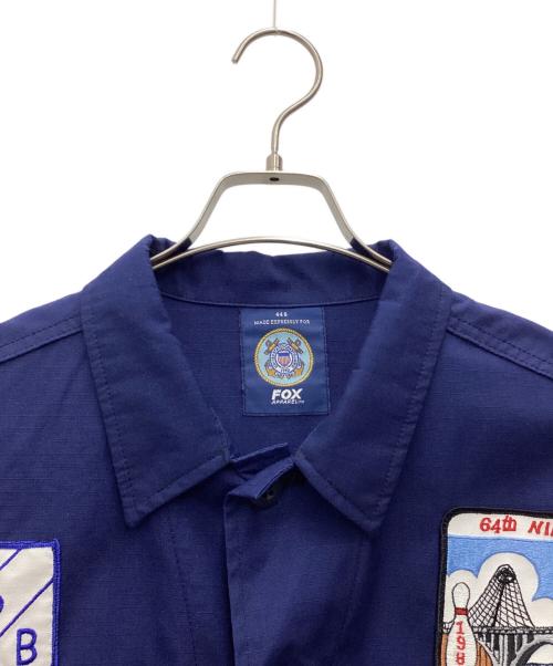 FOX APPAREL（フォックスアパレル）FOX APPAREL (フォックスアパレル) 米国沿岸警備隊 ODUジャケット ネイビー サイズ:SIZE 44の古着・服飾アイテム