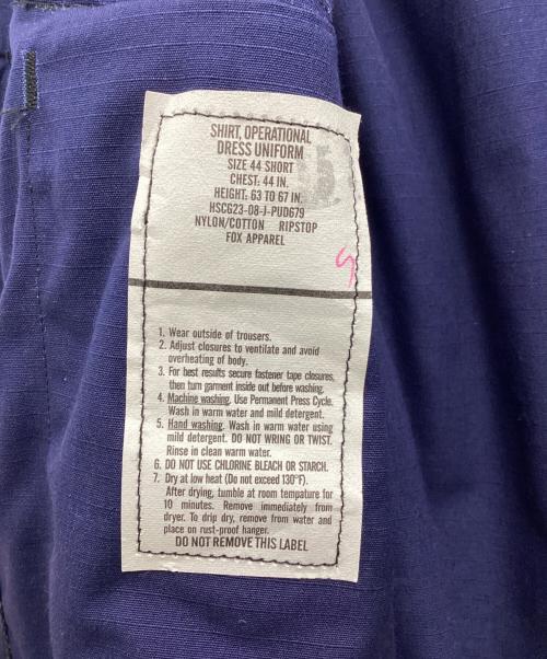 FOX APPAREL（フォックスアパレル）FOX APPAREL (フォックスアパレル) 米国沿岸警備隊 ODUジャケット ネイビー サイズ:SIZE 44の古着・服飾アイテム